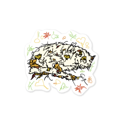 秋猫 Sticker