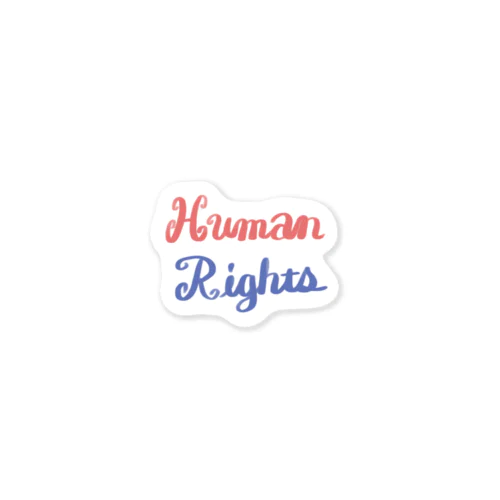 Human Rights ステッカー