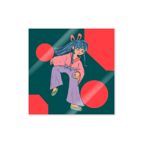 戦闘巫女・ヤマト Sticker