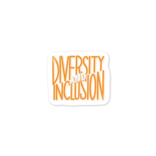 Diversity and Inclusion ステッカー