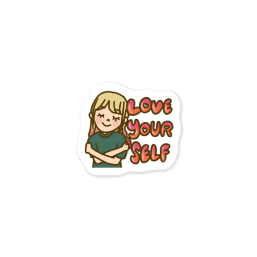 Love yourself Sticker