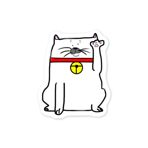 lucky cat Sticker