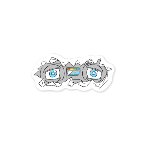 EYE LINE(ロボ) Sticker