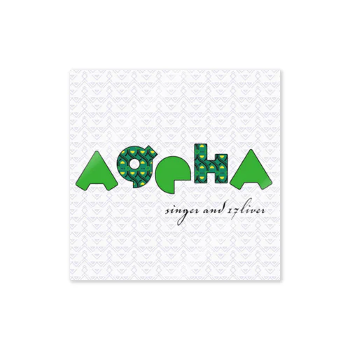 AGEHAオリジナルロゴ Sticker