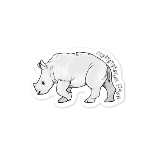 Ceratotherium simum Sticker