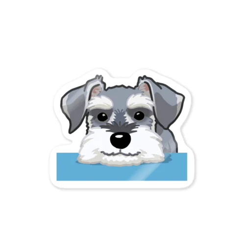 ミニチュア・シュナウザー /Miniature Schnauzer 18/40 Sticker