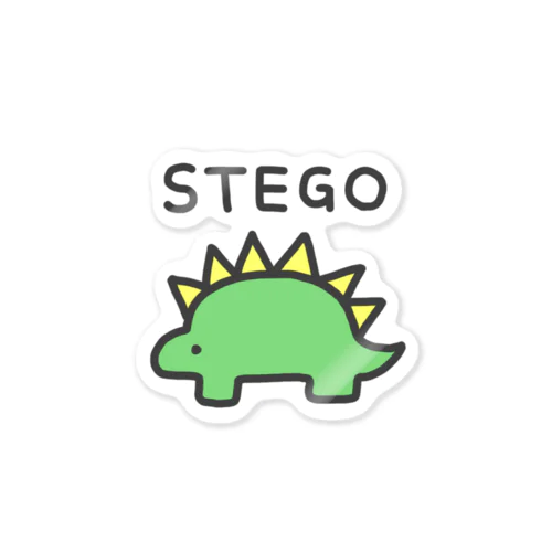 STEGOくん ステッカー