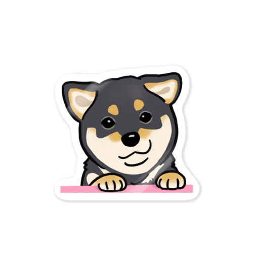 柴犬（黒）/Shiba Inu (black) 02/40 Sticker