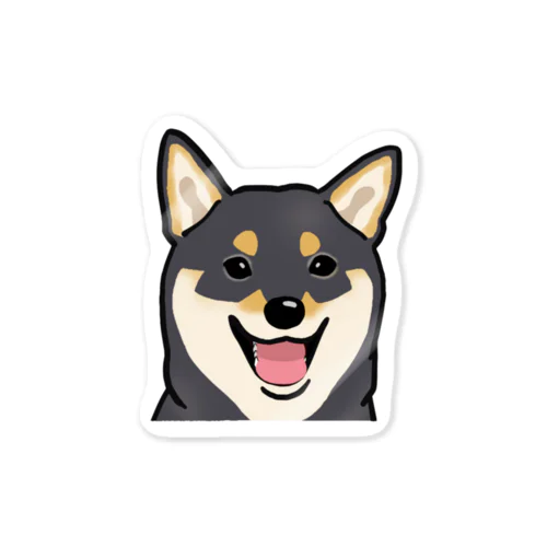 柴犬（黒）/Shiba Inu (black) 03/40 Sticker