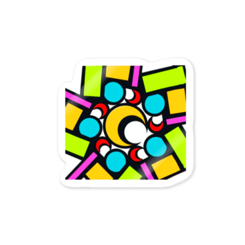 ステン堂…stained  glass 스티커