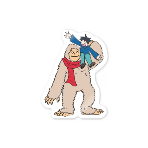 友達はビッグフット Sticker
