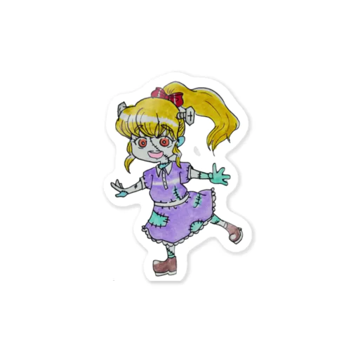 フランケンシュタ娘 Sticker