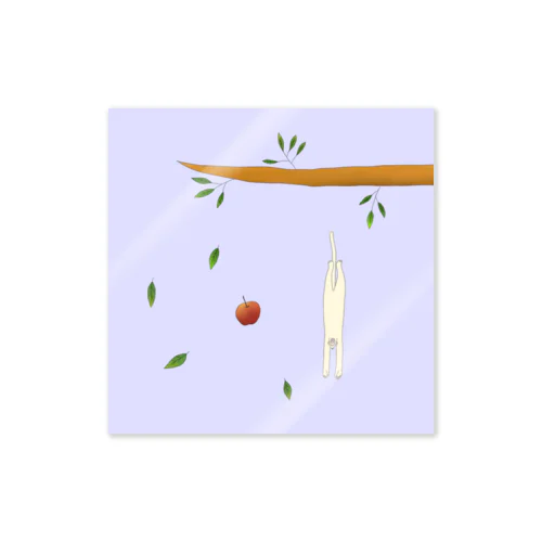 猿も木から落ちる Sticker