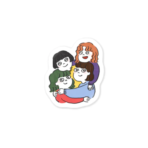 gyuuuu（girls） Sticker