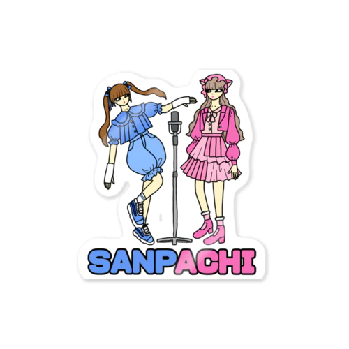 SANPACHI ステッカー