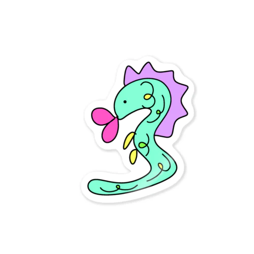 たらこくちびりゅう Sticker