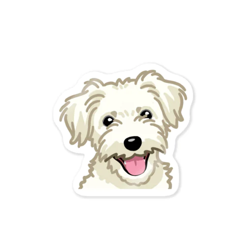 ジャック・ラッセル・テリア (ラフ/ホワイト)/Jack Russell Terrier(rough/white) 01/40 Sticker