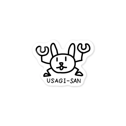 うさぎさん　USAGI-SAN Sticker