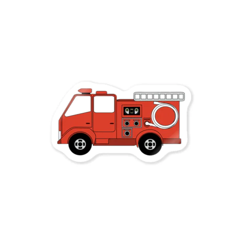 消防車 ～ Fire Truck Sticker