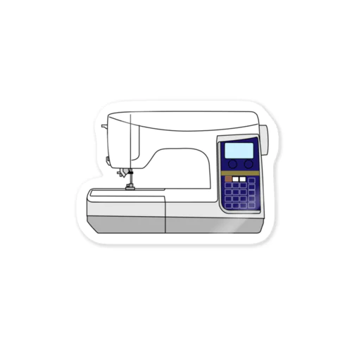 コンピューターミシン ステッカー