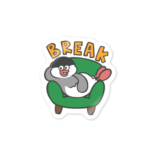 BREAK Sticker