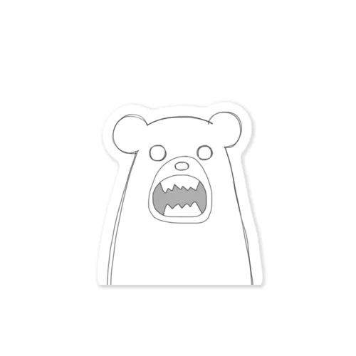 しろくまくん Sticker