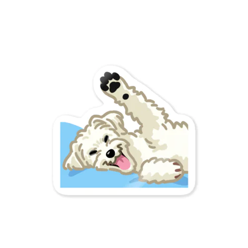 ジャック・ラッセル・テリア (ラフ/ホワイト)/Jack Russell Terrier(rough/white) 24/40 Sticker