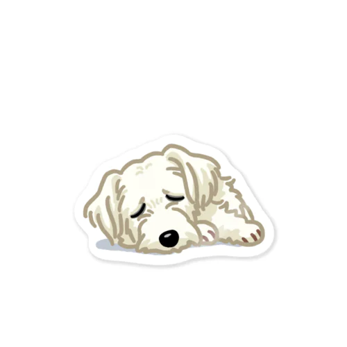 ジャック・ラッセル・テリア (ラフ/ホワイト)/Jack Russell Terrier(rough/white) 26/40 ステッカー