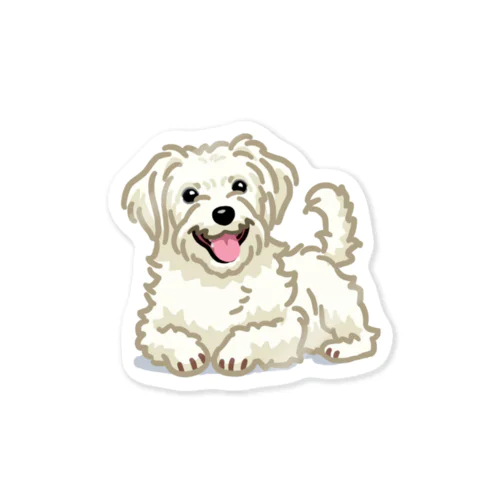 ジャック・ラッセル・テリア (ラフ/ホワイト)/Jack Russell Terrier(rough/white) 27/40 Sticker