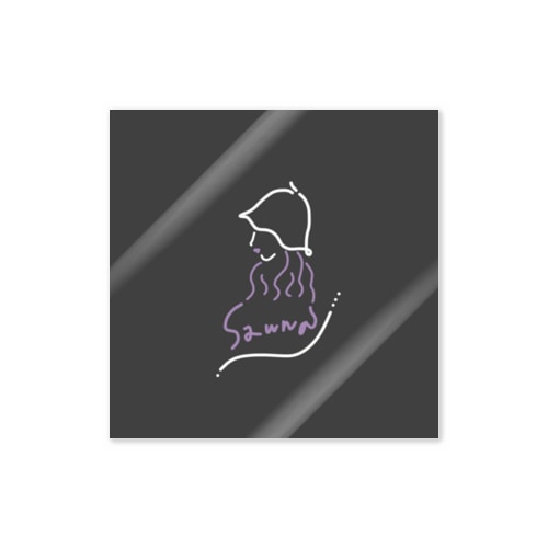 サウナガール🧖‍♀️🍑♨️ Sticker
