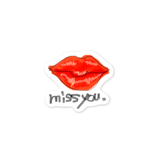 missyou. Sticker