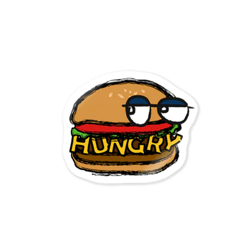 ハングリーハンバーガー Sticker