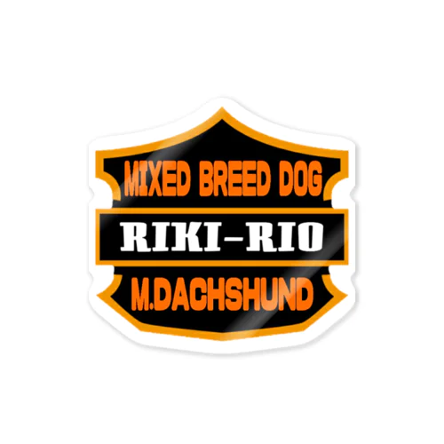 RIKI&RIO ステッカー