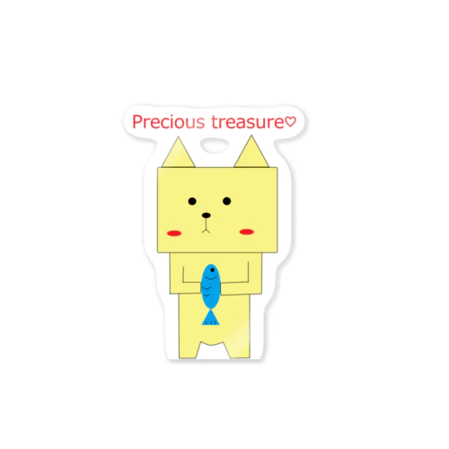 Precious treasure ステッカー