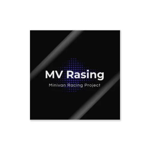 MiniVan Rasing2 Sticker