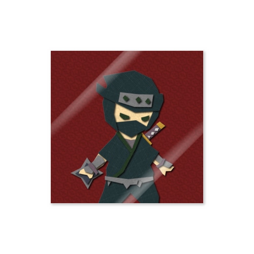 PaperCraft CryptoNinja #001 Sticker
