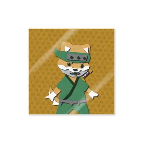 PaperCraft CryptoNinja #004 Sticker