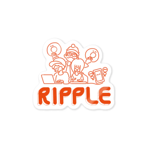 RIPPLE Sticker