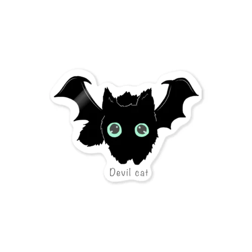 悪魔みたいな猫 Sticker