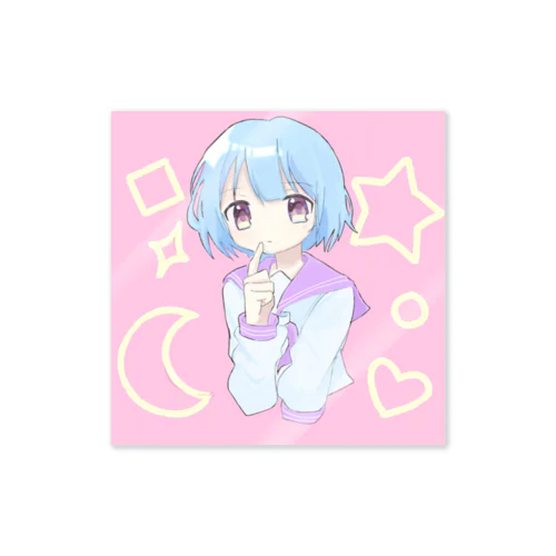 金髪少女 Sticker