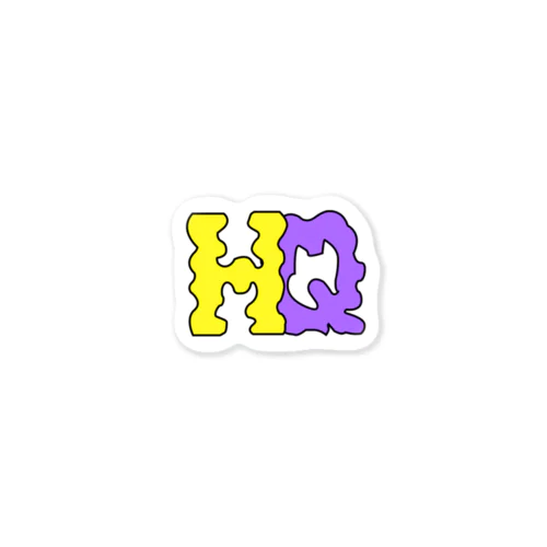 HQ ロゴ２ Sticker