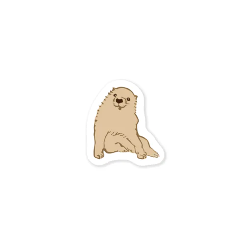 長沢芦雪　子犬 Sticker