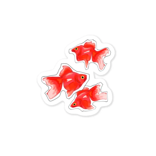 金魚鉢 Sticker