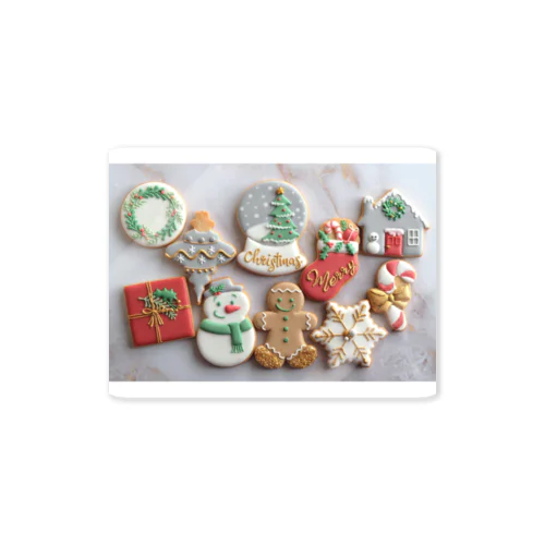 Christmas Cookies. ステッカー