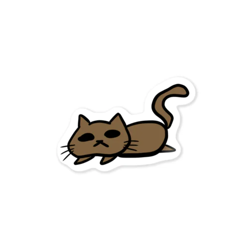 茶色猫 Sticker