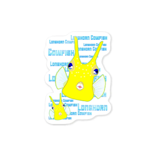 Longhorn Cowfish(コンゴウフグ) Sticker