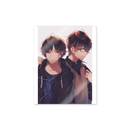黒×男子 Sticker