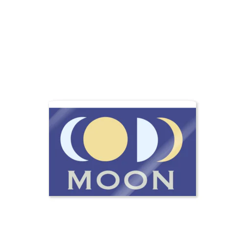 「MOON」 ステッカー