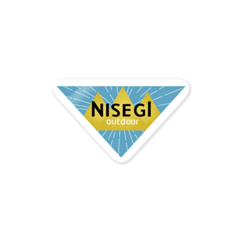 nisegi outdoor Sticker