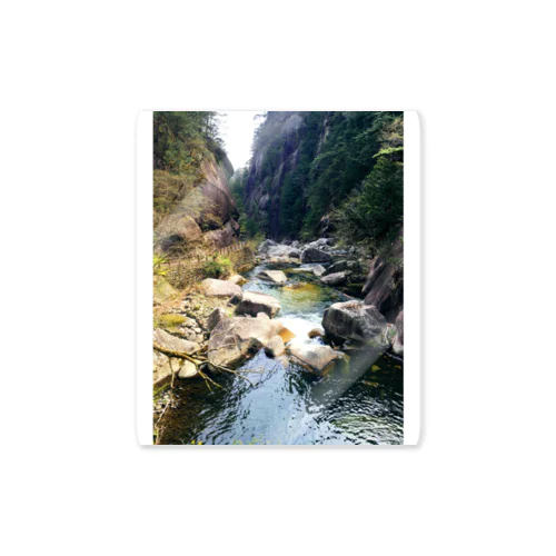 Rivers and waterfalls of nature Sticker